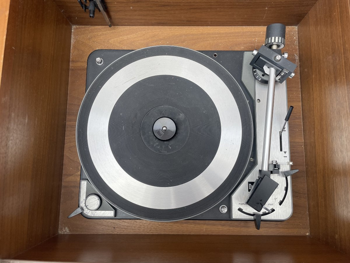 Grundig Germany Hi-fi Cabinet 70s Studio 600 Rtv Pair Of Speakers 2 X 30 W Turntable Tuner-photo-6