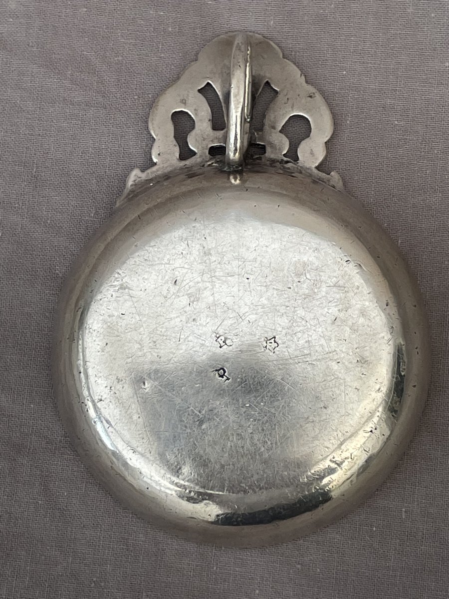 Pierre Violleau, Master Silversmith In Saintes, Silver Wine Taster, 18th Century, Circa 1760, Louis XV Style-photo-3