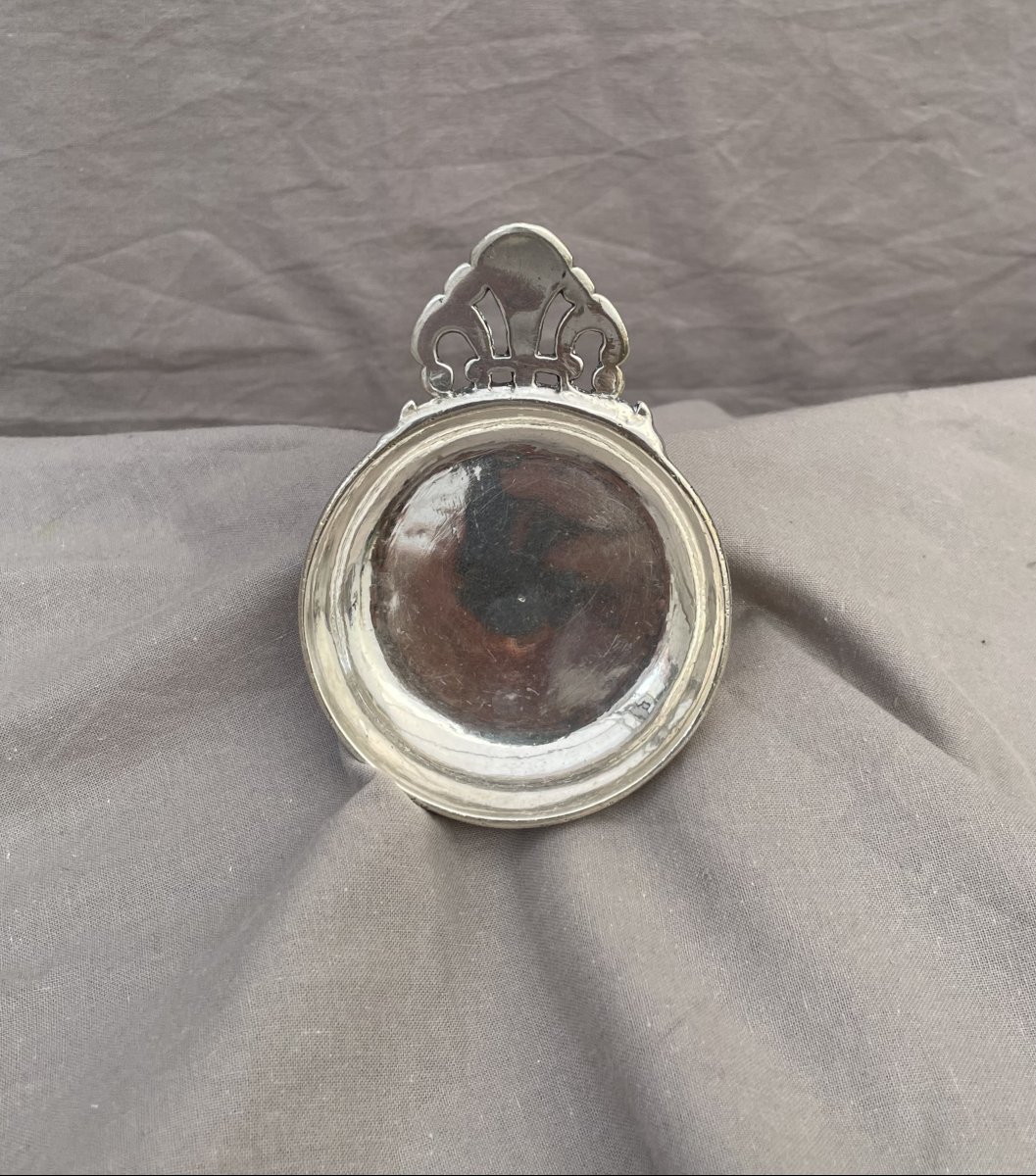 Pierre Violleau, Master Silversmith In Saintes, Silver Wine Taster, 18th Century, Circa 1760, Louis XV Style-photo-5