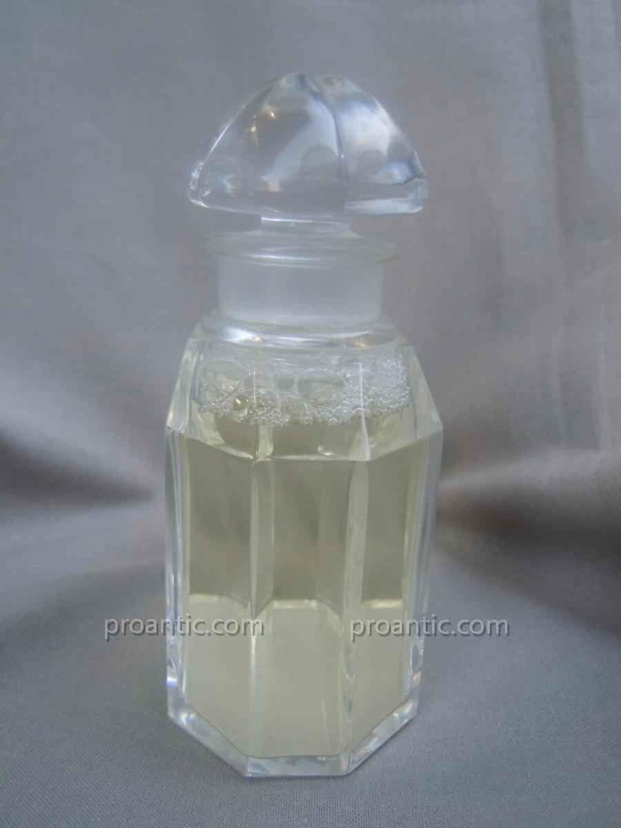 Jicky 1889 Guerlain Flacon Quadrilobé Cristal Baccarat 11,3cm-photo-2
