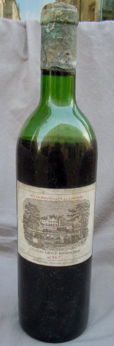 Château Lafite Rothschild 1967 Pauillac 1er Grand Cru Classé Bordeaux Bouteille 75cl-photo-4