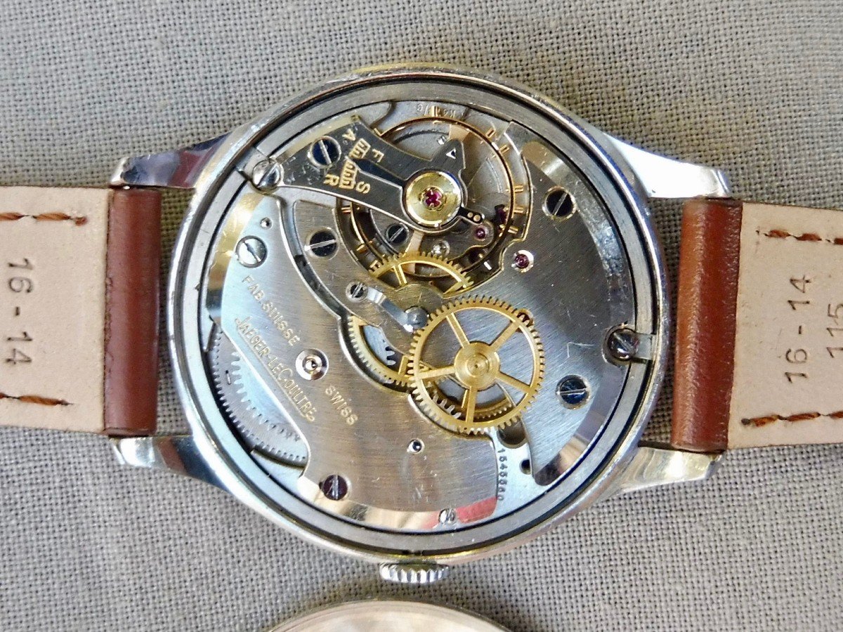 Jaeger Lecoultre Le Coultre Mechanical Men's City Watch Circa 1950/60 Complete Revision-photo-4