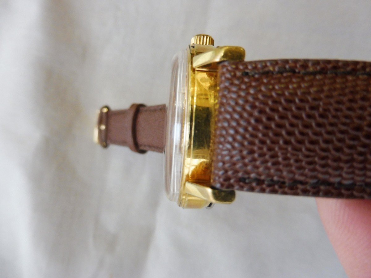 Tissot Seastar Mens Automatic Bracelet Watch Swiss Automatic Movement Date Gold Plated Cir-photo-1