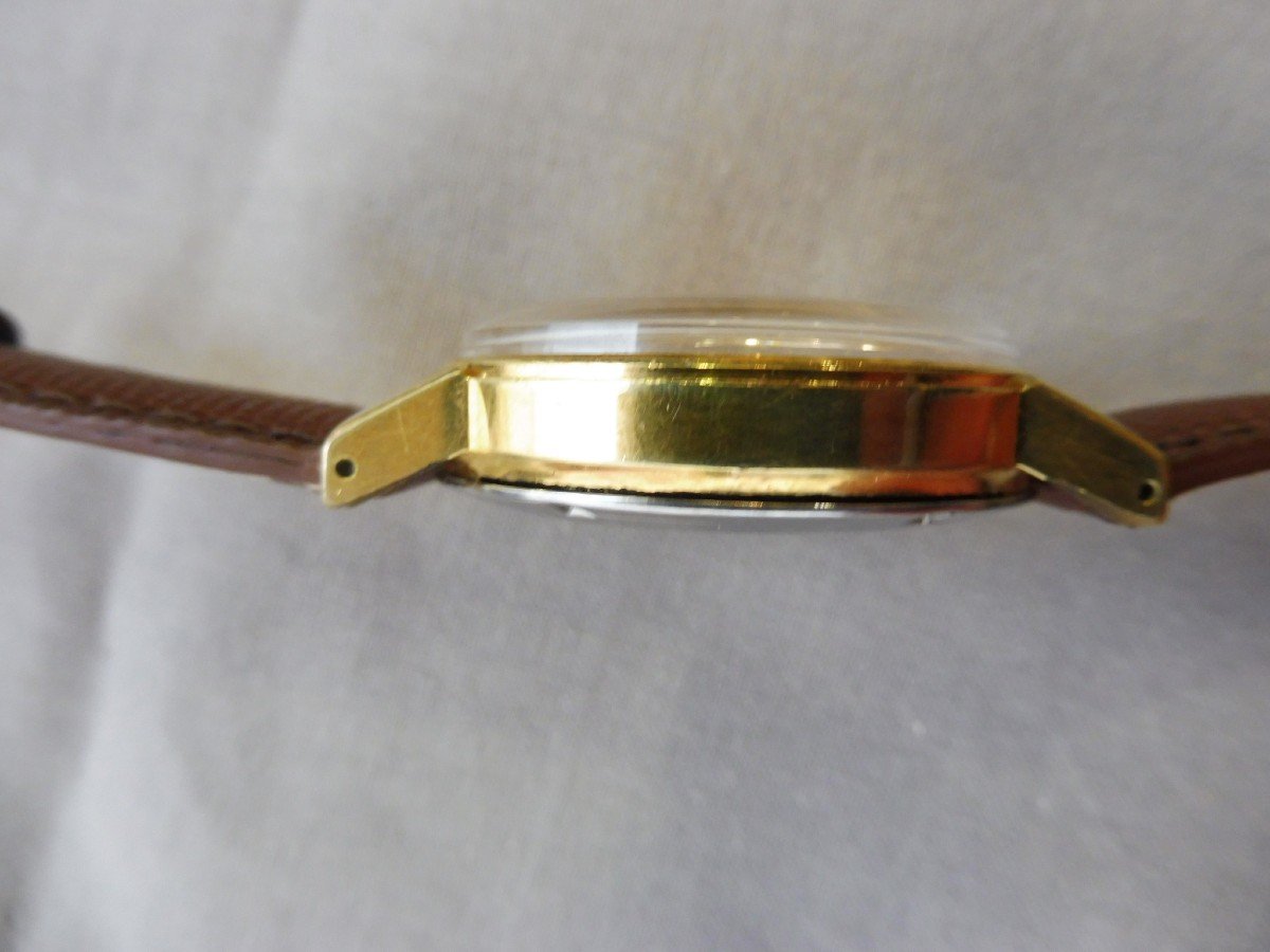 Tissot Seastar Mens Automatic Bracelet Watch Swiss Automatic Movement Date Gold Plated Cir-photo-2