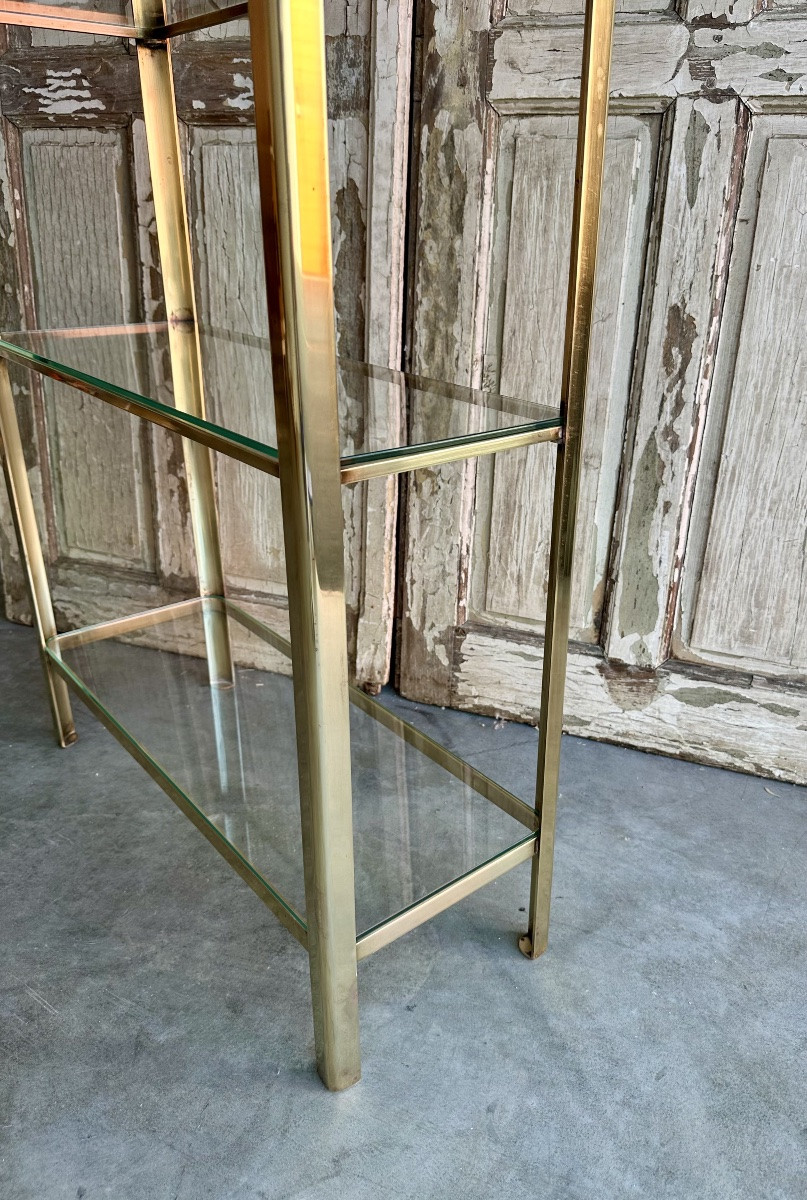 étagère Mid-century « Broncz » Circa 1960-photo-4
