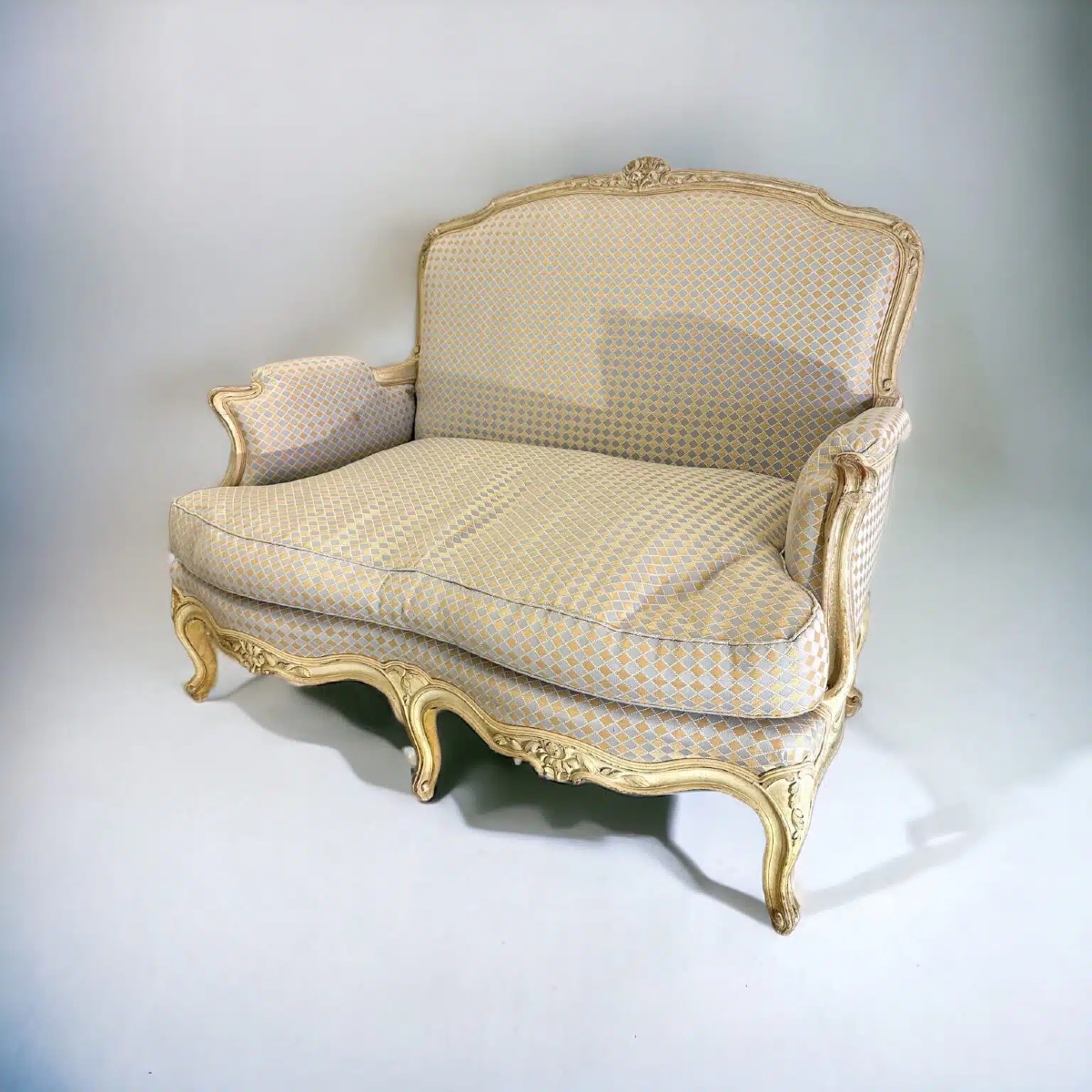 Louis XV Style Living Room In Lacquered Wood, 1900s-photo-4