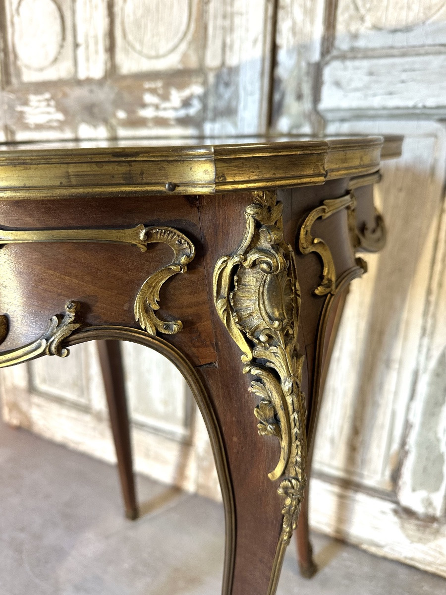 Table de salon Napoléon III époque fin XIXe siècle-photo-6