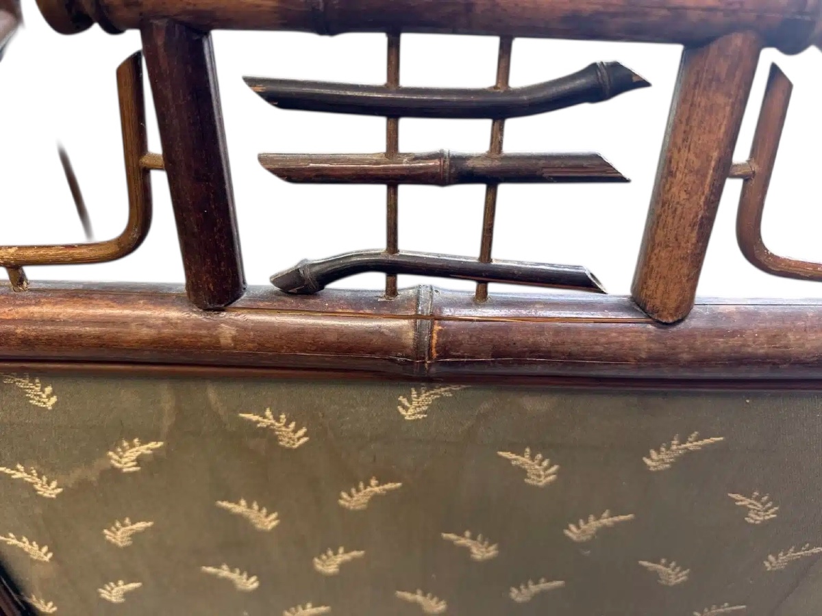 Paravent style bambou circa 1900-photo-4