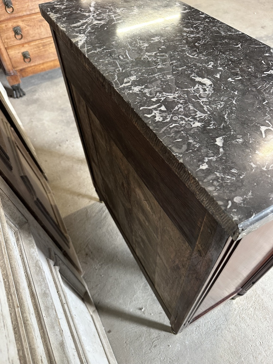 Small Louis XVI Style Sideboard Circa 1900-photo-5