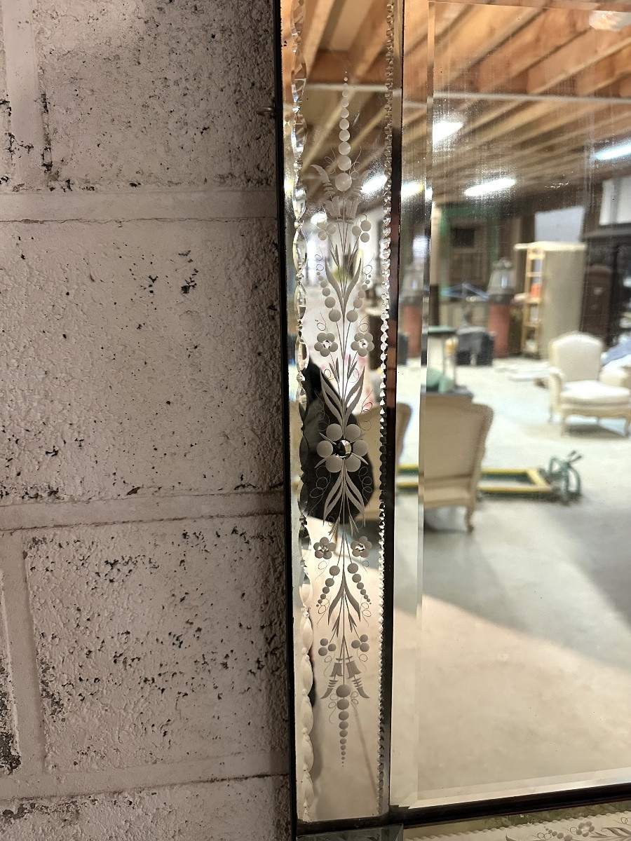 Venetian Mirror, Early 20th Century-photo-4