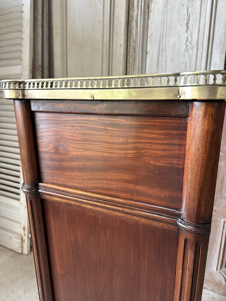 Louis XVI Style Mahogany Chest Of Drawers, Circa 1900-photo-5