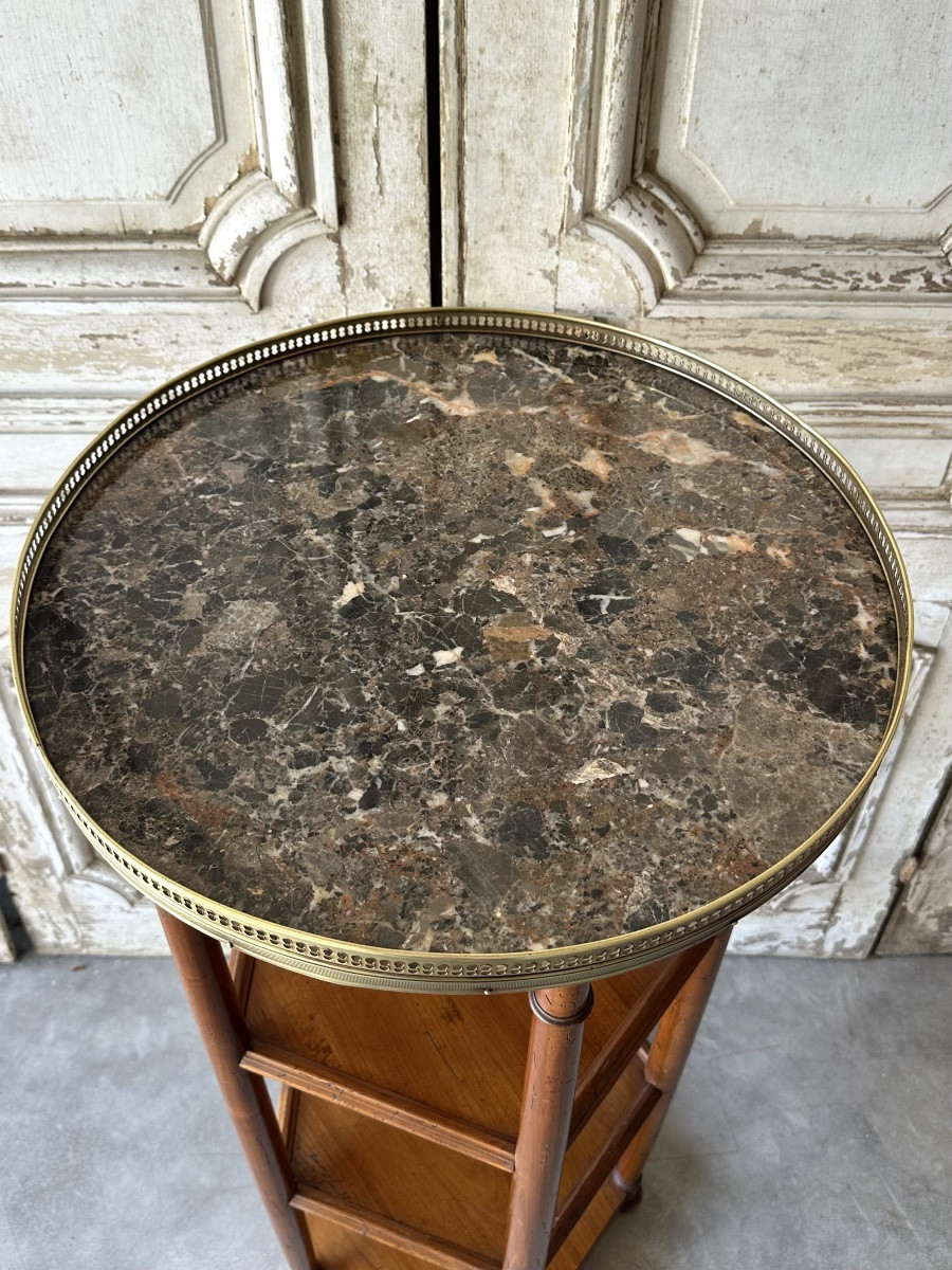 Étagère desserte en merisier circa 1950-photo-3