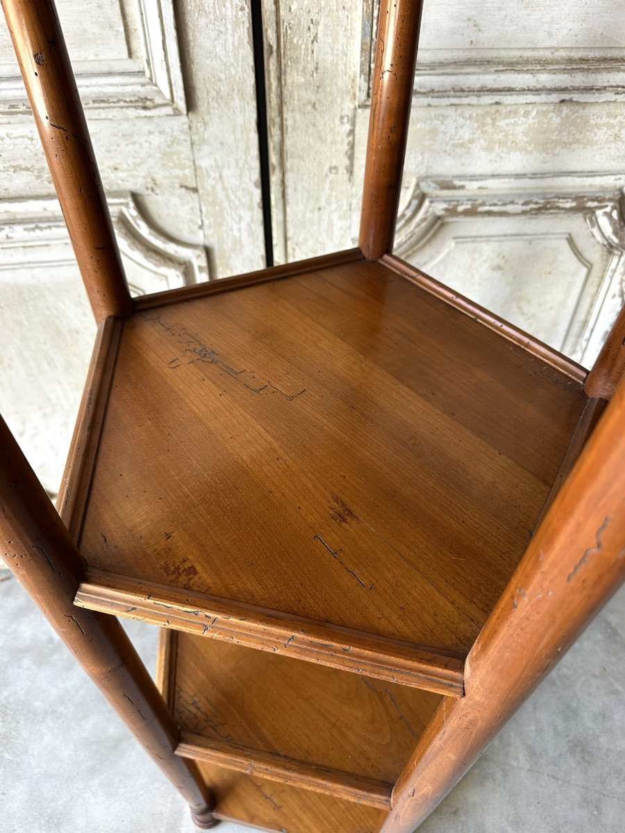 Étagère desserte en merisier circa 1950-photo-2