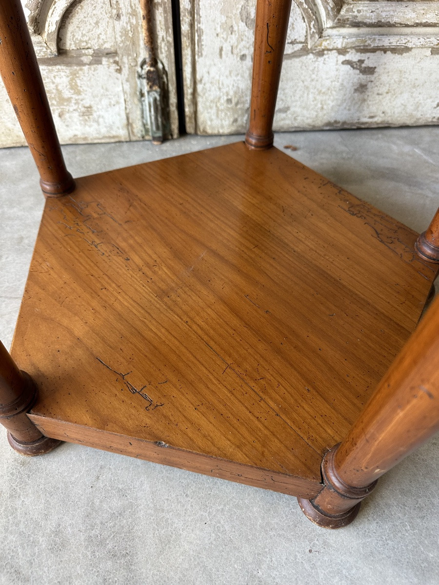 Étagère desserte en merisier circa 1950-photo-4