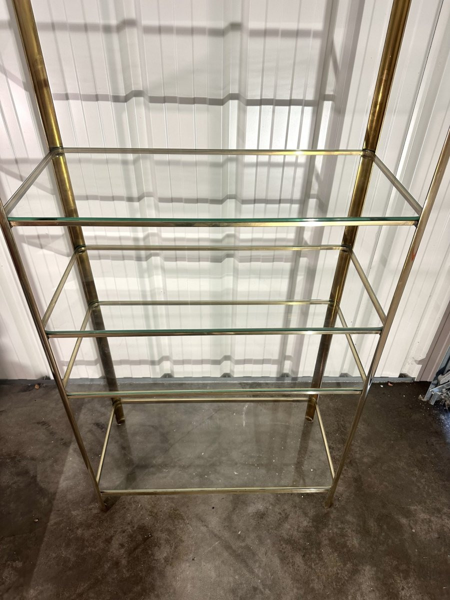 Étagère Mid-century design J.QUINET circa 1960-photo-8