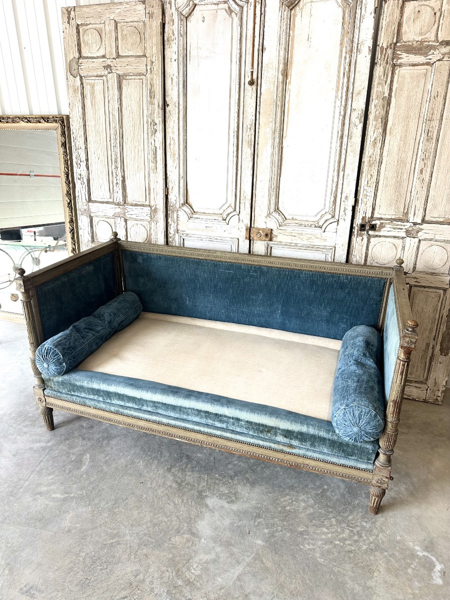 Louis XVI Daybed Circa 1800-photo-2