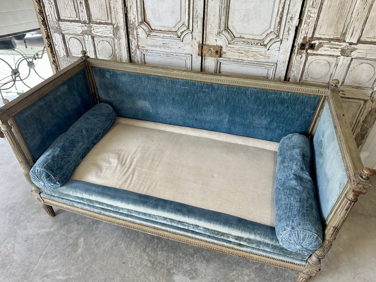 Louis XVI Daybed Circa 1800-photo-4