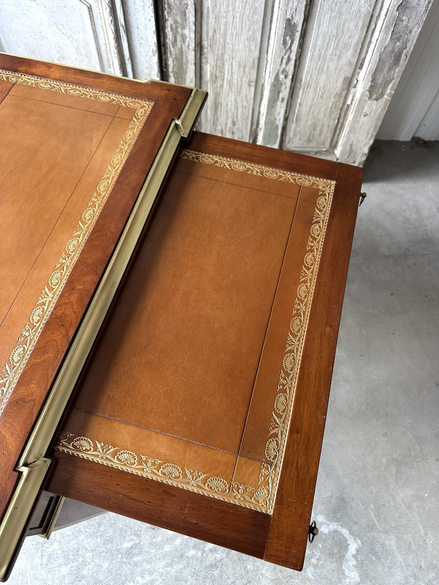 20th Century Directoire-style Flat Desk-photo-2