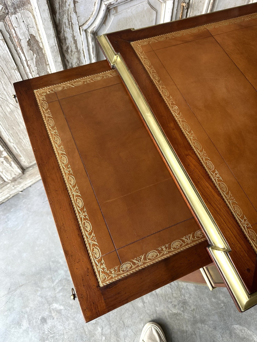 20th Century Directoire-style Flat Desk-photo-3