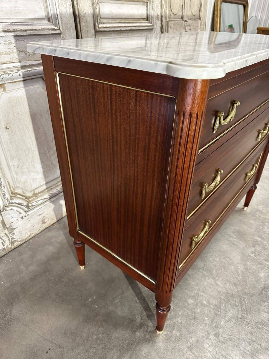 Commode de style Louis XVI époque 1970-photo-2