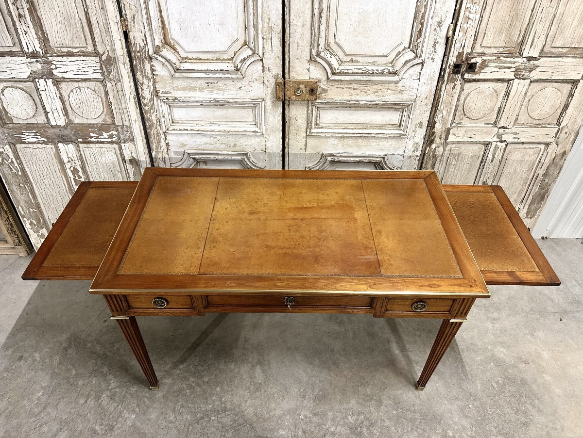 Louis XVI Style Flat Desk 20th Century-photo-1