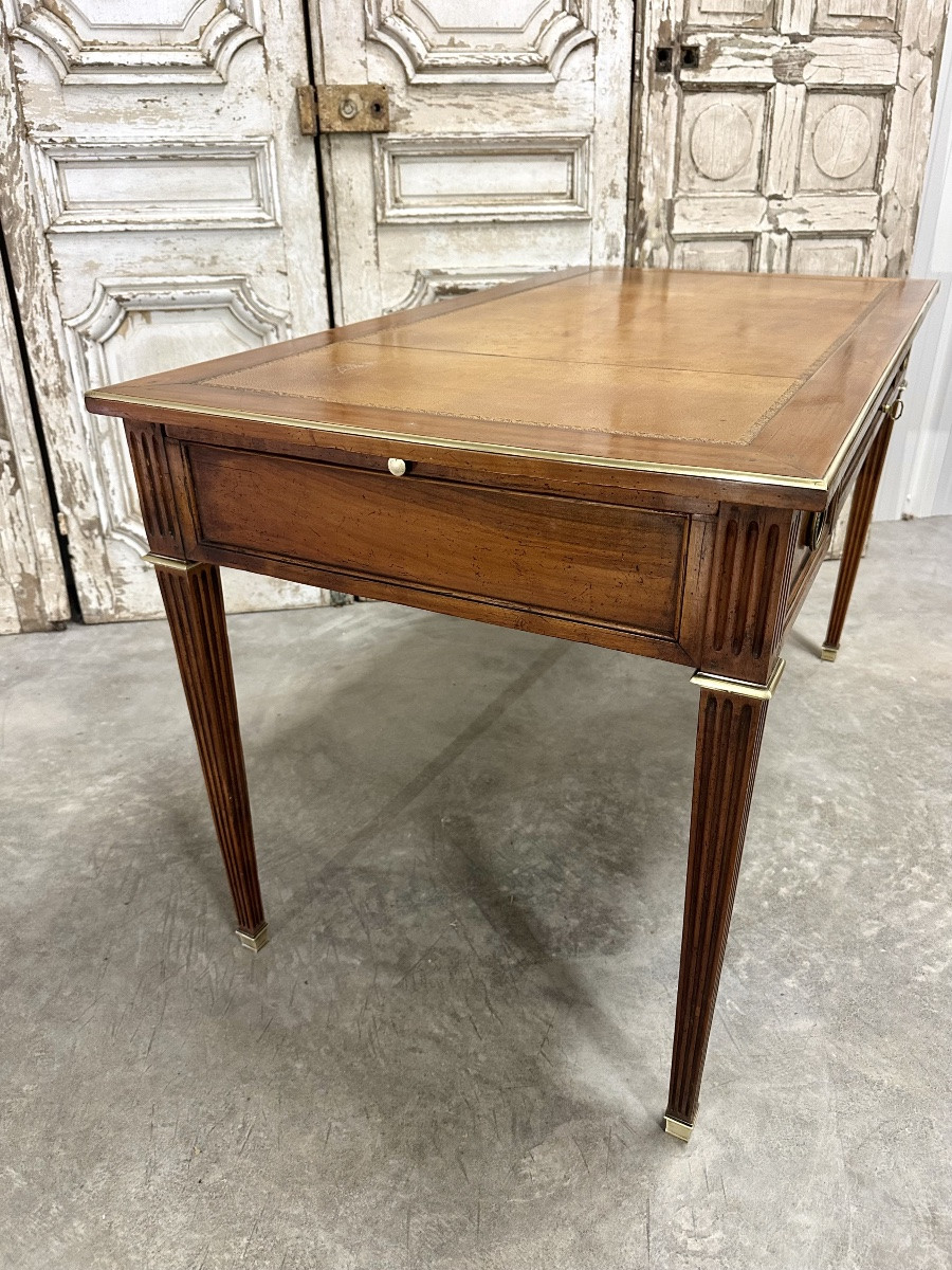 Louis XVI Style Flat Desk 20th Century-photo-6