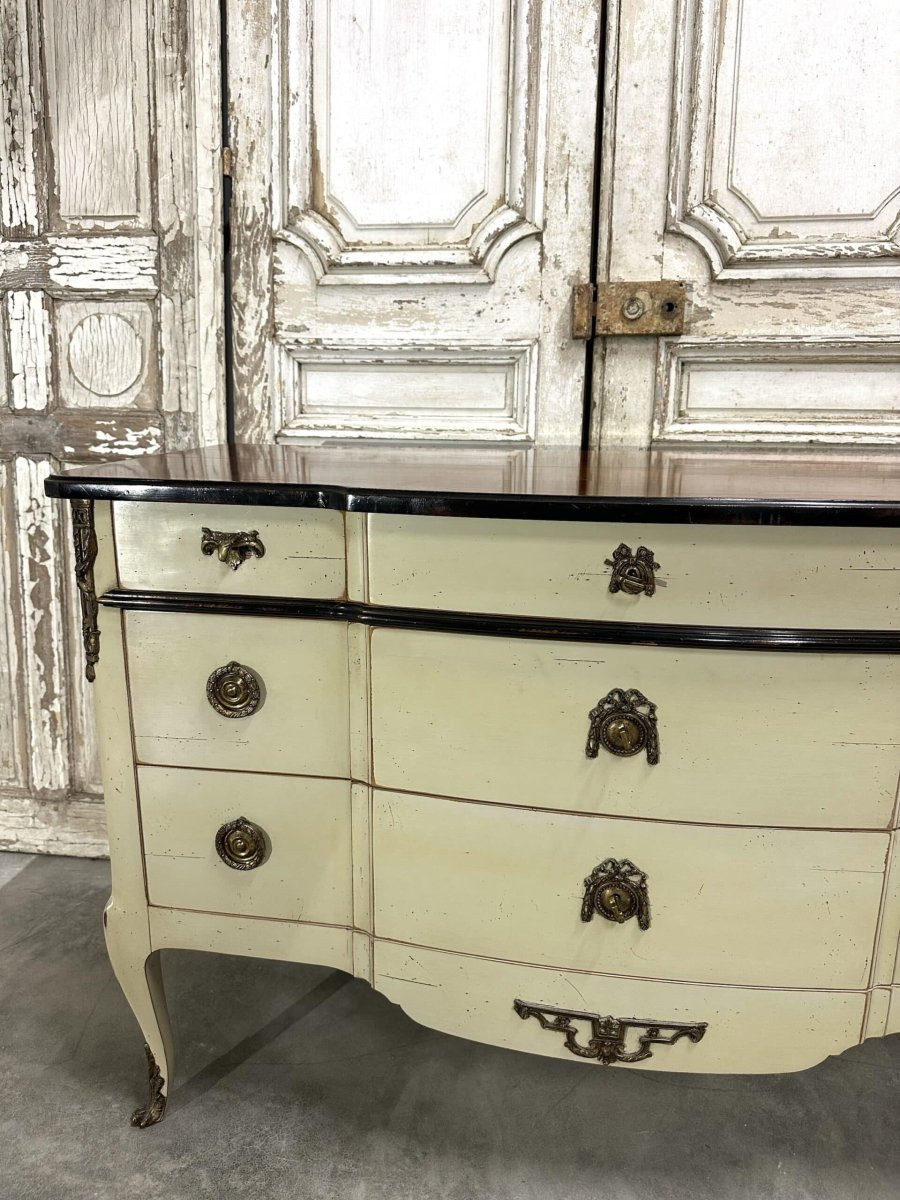XXth Century Transition Style Chest Of Drawers-photo-3