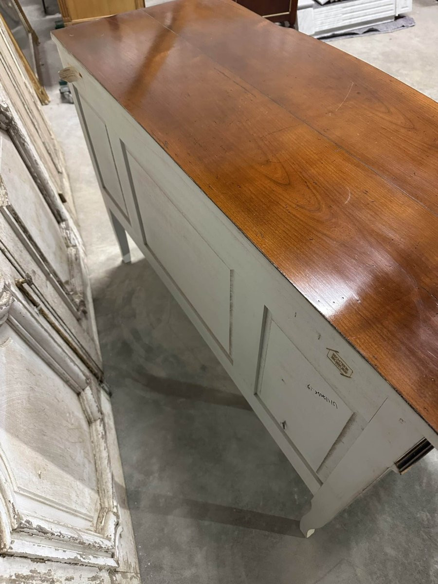 XXth Century Transition Style Chest Of Drawers-photo-5