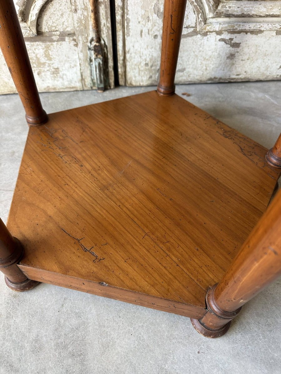 Cherry Wood Serving Cabinet, Circa 1950-photo-2