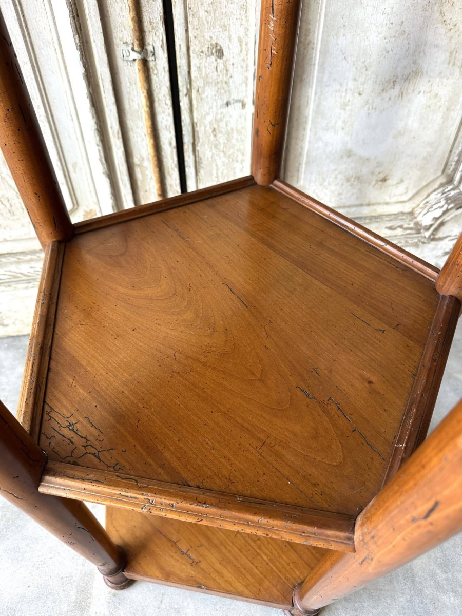 Cherry Wood Serving Cabinet, Circa 1950-photo-3