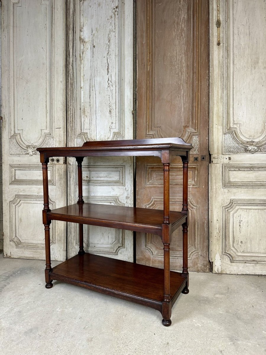 English Mahogany Sideboard, Circa 1900-photo-3