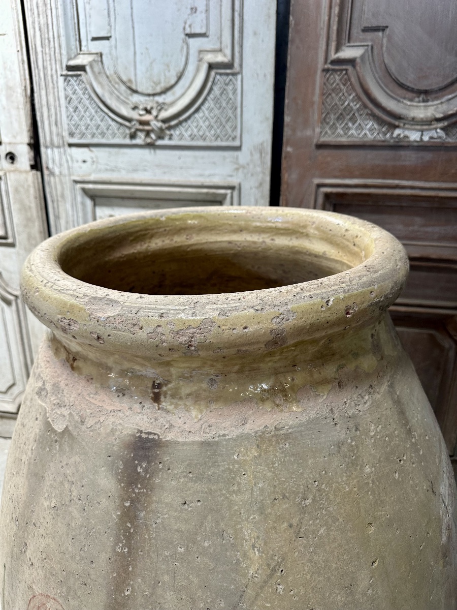 Jarre BIOT en terre cuite 19e siècle-photo-1