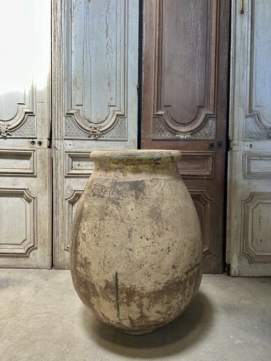 Jarre BIOT en terre cuite 19e siècle-photo-2