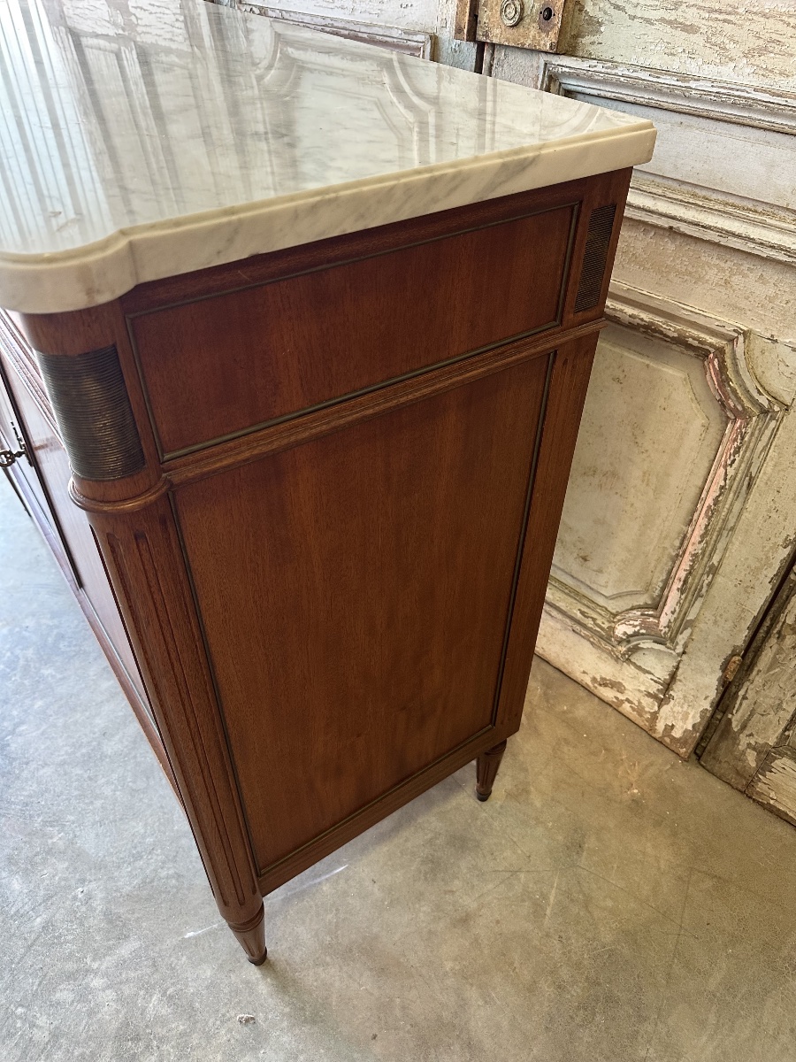 Buffet de style Louis XVI en acajou circa 1960-photo-4