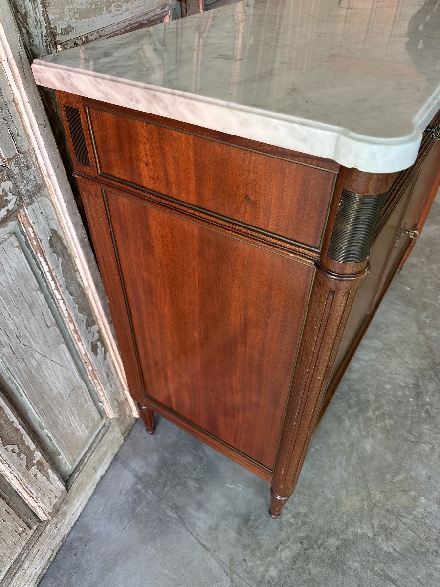 Buffet de style Louis XVI en acajou circa 1960-photo-1