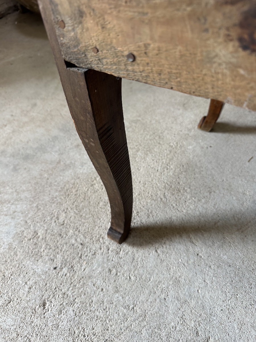 Commode sauteuse Transition en merisier circa 1900 d’après Jean François HACHE-photo-7