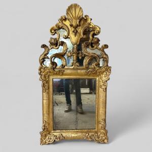 Miroir De Style Régence XVIIIème Siècle