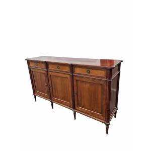 Louis XVI Style Cherrywood Sideboard, 20th Century