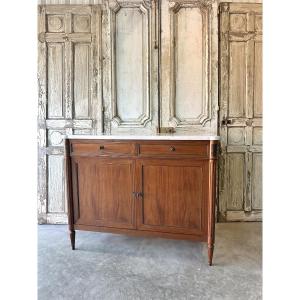 Buffet de style Louis XVI en acajou circa 1960