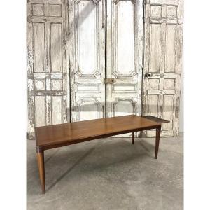 Table basse en teck circa 1960