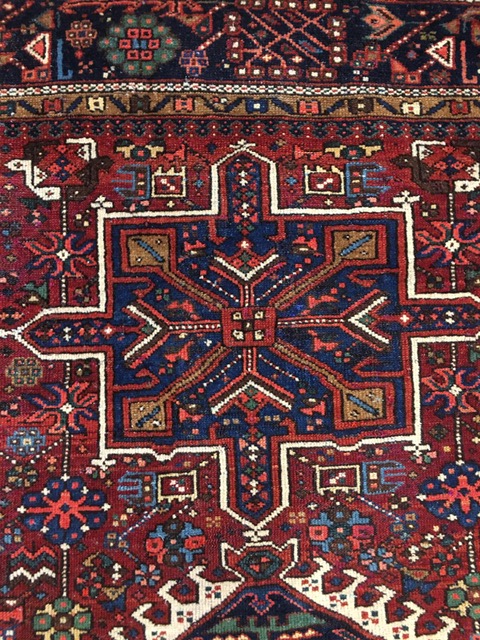 Tapis Heriz Karadja Antique début XXème Siècle-photo-2