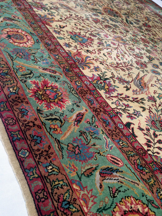 Large Iran Carpet Tabriz Signed "assara"-photo-1