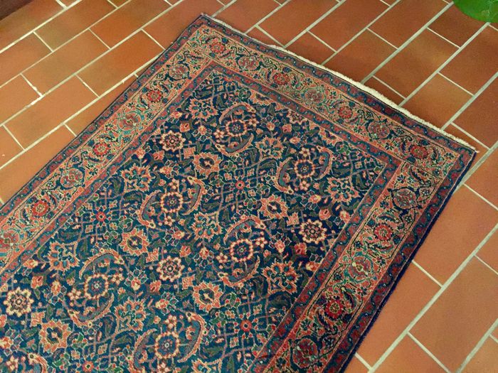 Grand Tapis de Couloir Mashad Iran Antique-photo-4