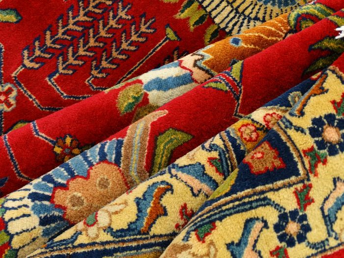 Iran Tabriz Carpet Signed XXth Century Media-photo-2