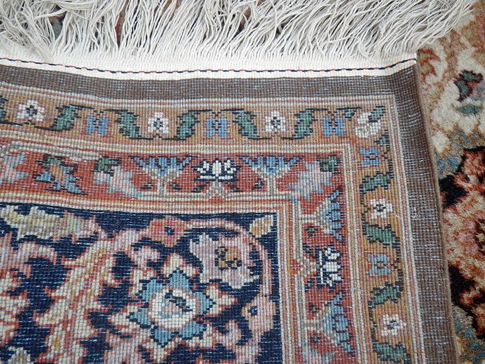 Superbe Tapis Indo-Keshan ( Mihrab ) -photo-4