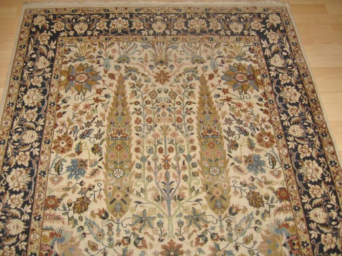 Hereke Turkish Rug "two Cypresses"-photo-2