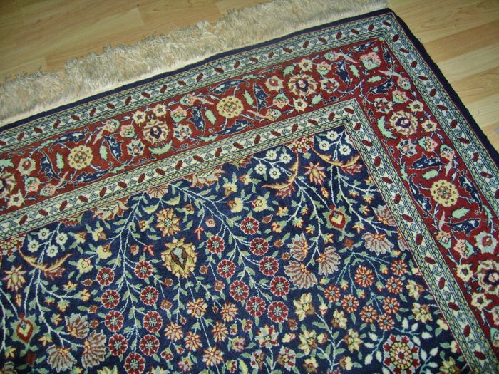 Tapis Hereke Turc - Mille Fleurs. Très Fin-photo-4