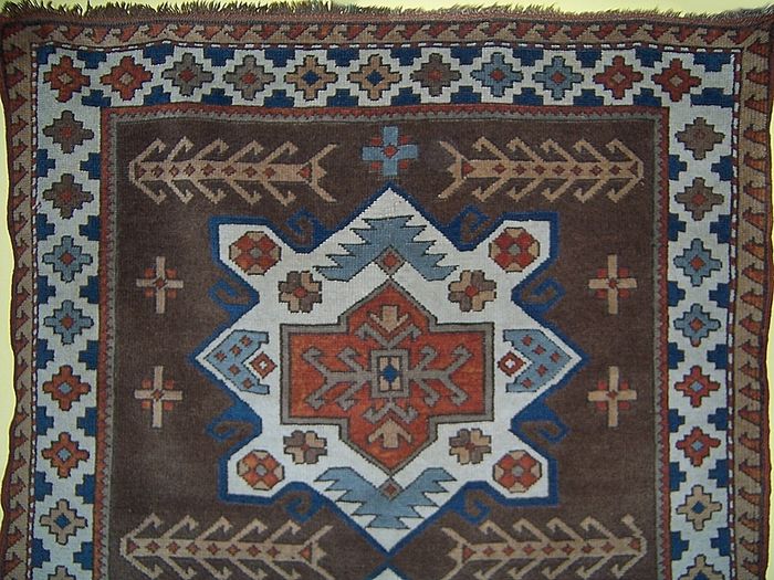 Tapis de Tribu Shirvan Turc XXeme Siècle-photo-2