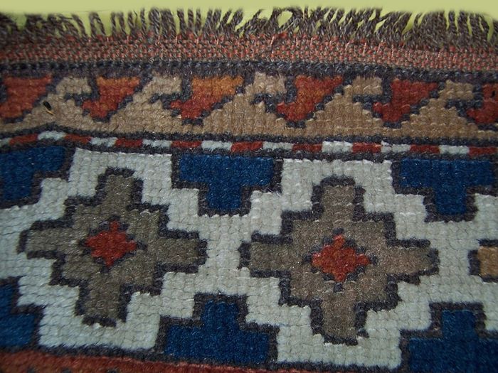 Tapis de Tribu Shirvan Turc XXeme Siècle-photo-1