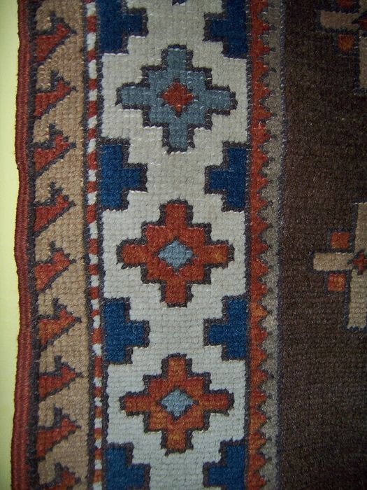 Tapis de Tribu Shirvan Turc XXeme Siècle-photo-4